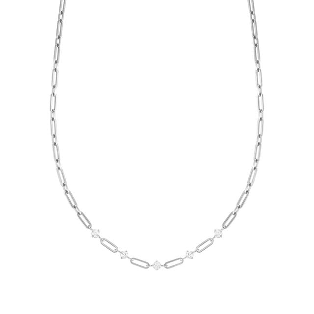Chains Of Style Necklace - Silver - 029401/001
