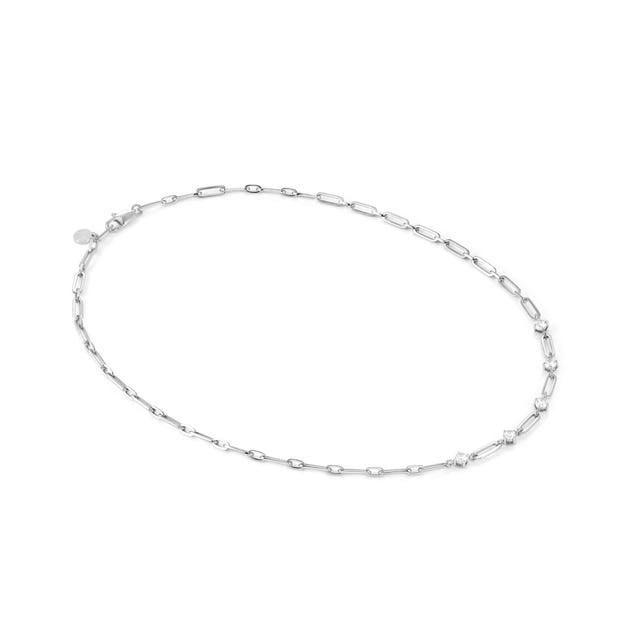 Chains Of Style Necklace - Silver - 029401/001