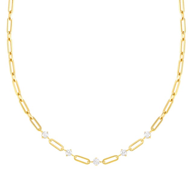 Chains Of Style Necklace - Gold - 029401/012