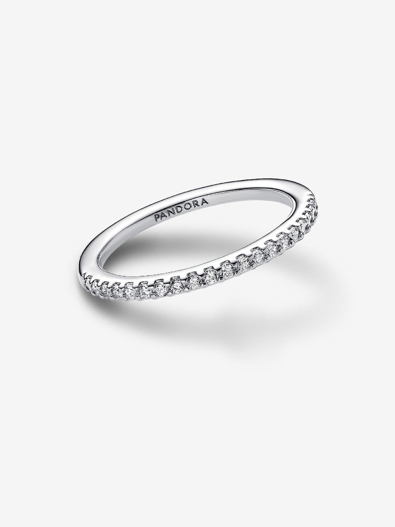 Sparkling Band Ring - Sterling Silver - 192999C01