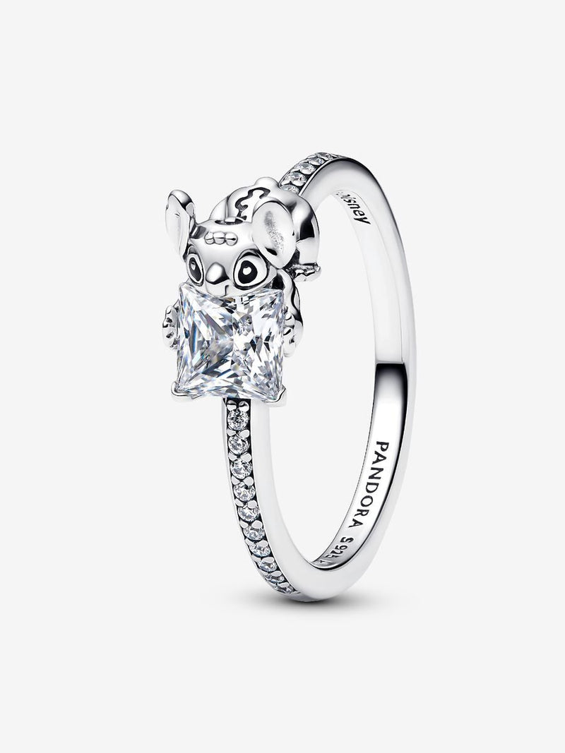Disney Stitch & Stone Ring - Sterling Silver - 193740C01