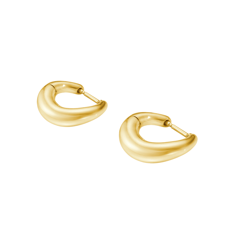 Offspring Earhoop Earrings - 18ct Yellow Gold - 20000995