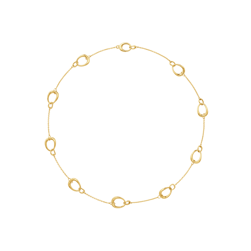 Offspring Necklace, Medium Loops - 18ct Yellow Gold - 20001800