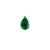 Mini Claw Set Pear Cut Emerald Stud Earring, 6.5mm Screw Back - 9ct Yellow Gold - ST-C-PE-EM-SC6.5