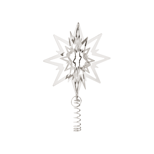 Christmas Star Top, Medium - Silver - 3406001