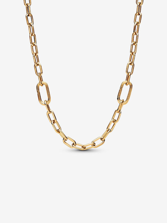 Pandora ME Small-Link Chain Necklace - 14ct Gold Plated - 369685C00-50