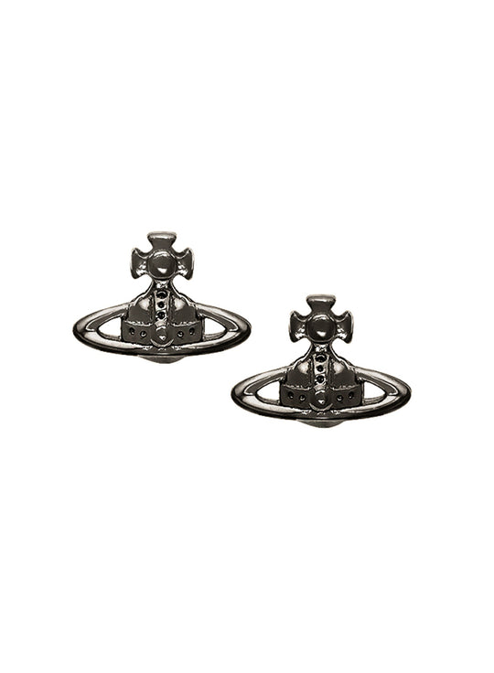 Lorelei Stud Earrings - Ruthenium - 62010014-02S001-IM