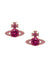Ismene Earrings - Rose Gold/Red - 62010253-02G366-IM