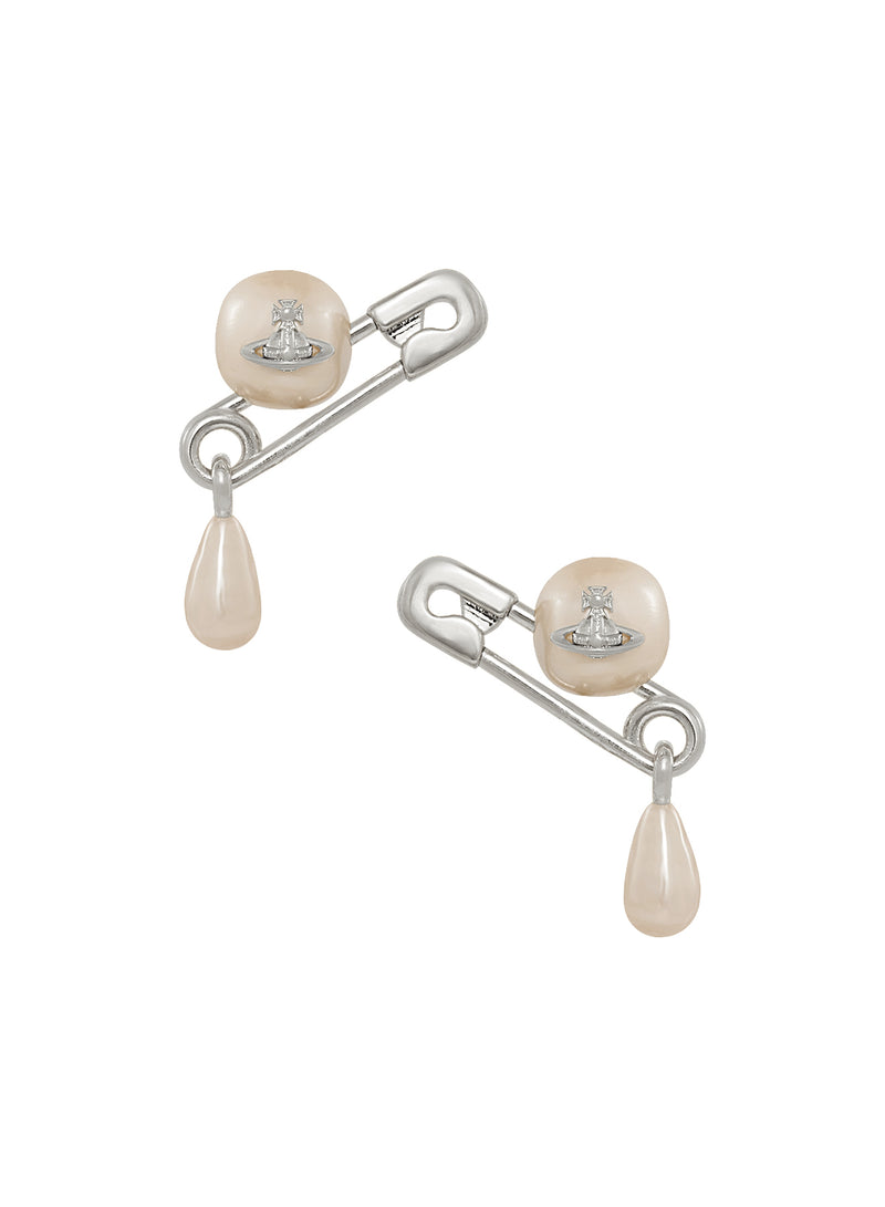 Claude Small Stud Earrings - Silver - 62010363-02P103