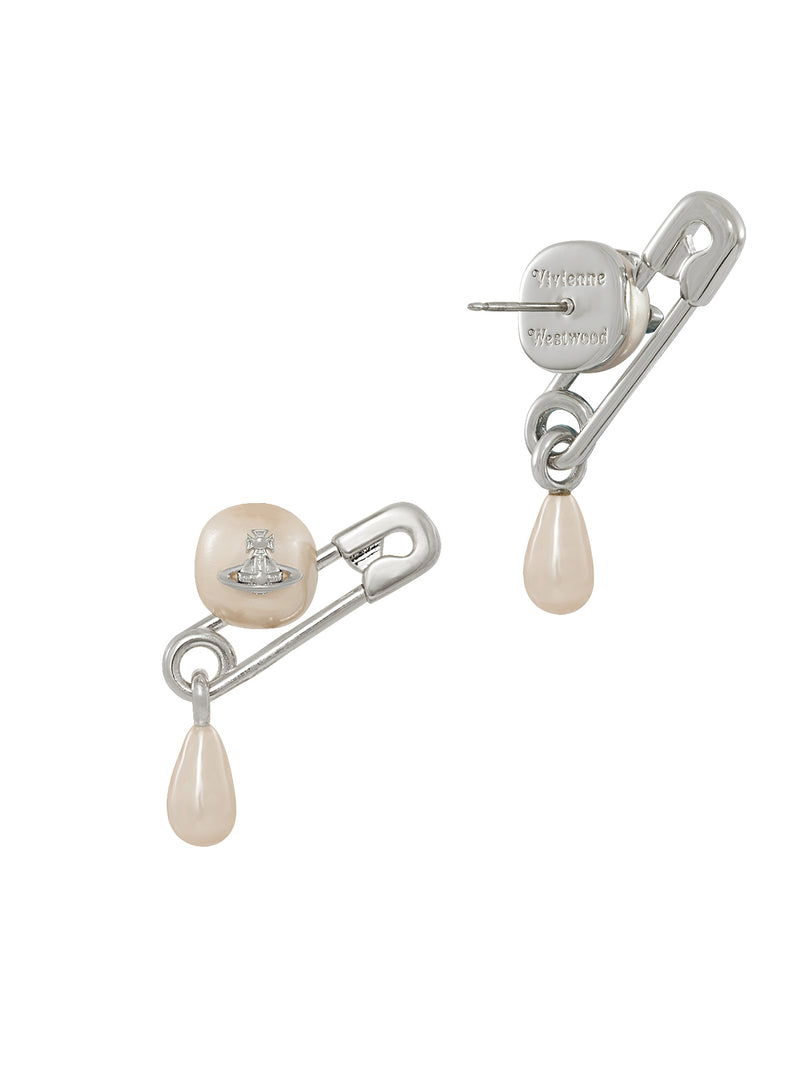 Claude Small Stud Earrings - Silver - 62010363-02P103