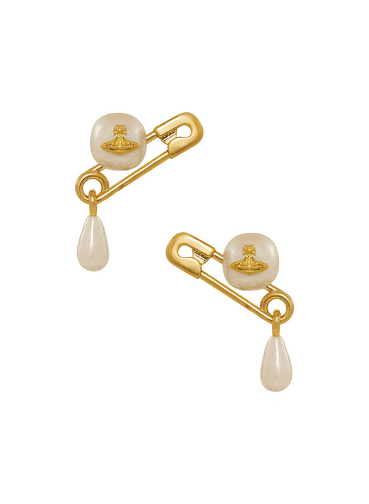 Claude Small Stud Earrings - Gold - 62010363-02R107
