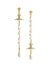 Broken Pearl Earrings - Gold - 62030002-02R118-CN