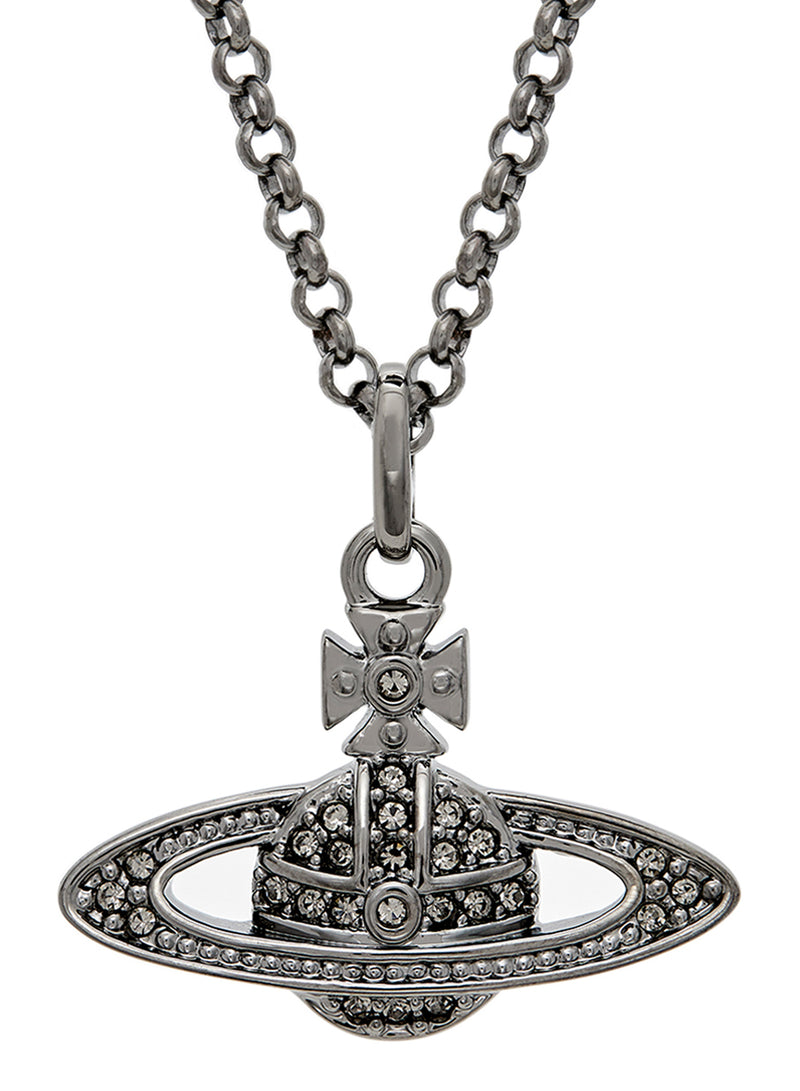 Mini Bas Relief Pendant - Gunmetal - 63020086- 02S108-CN