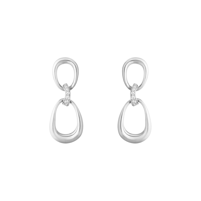 Offspring Diamond Earrings- Silver - 20001848