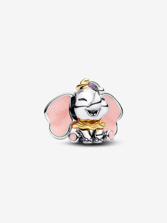 Disney Dumbo Charm - Sterling Silver/14ct Gold Plated - 764023C01