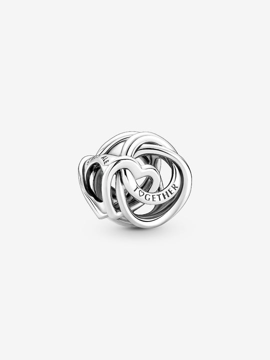 Family Always Encircled Heart Charm - Sterling Silver - 791507C00