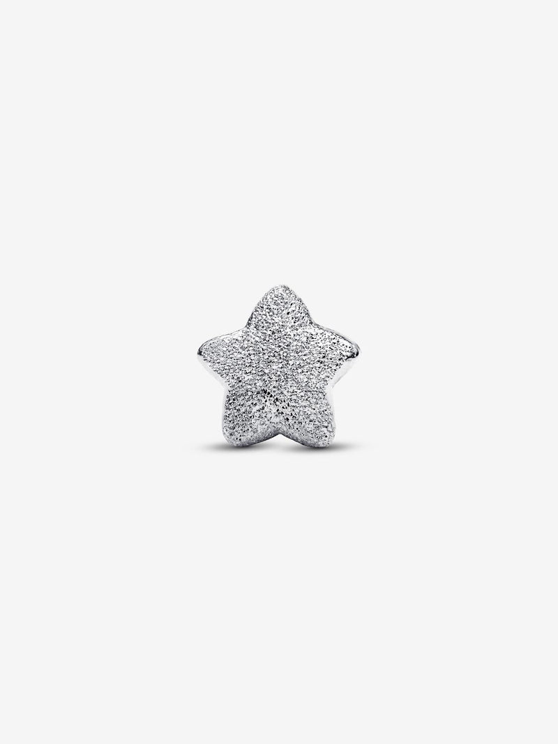 Textured Star Mini Charm - Sterling Silver - 794050C00