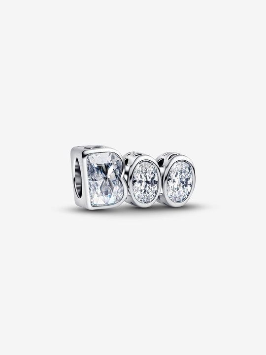 BOO Glow in the Dark Charm - Sterling Silver - 794060C01