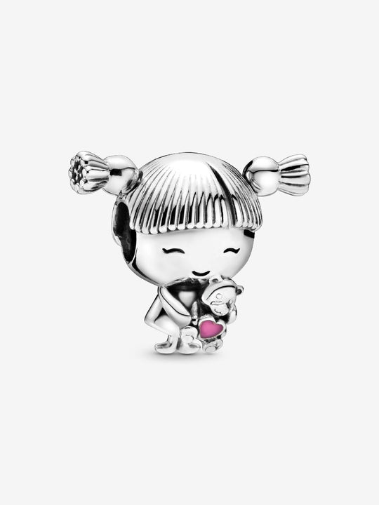 Little Girl Charm - Sterling Silver - 798016EN160