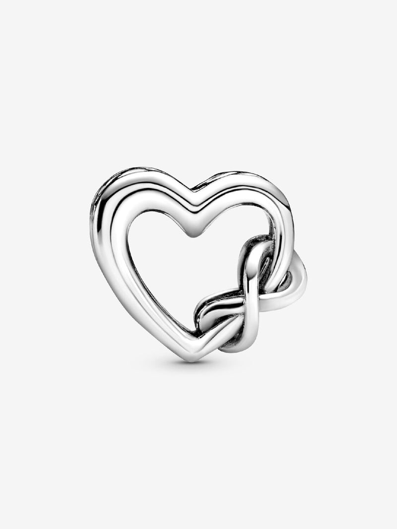 Love You Mum Infinity Heart Charm - Sterling Silver - 798825C00
