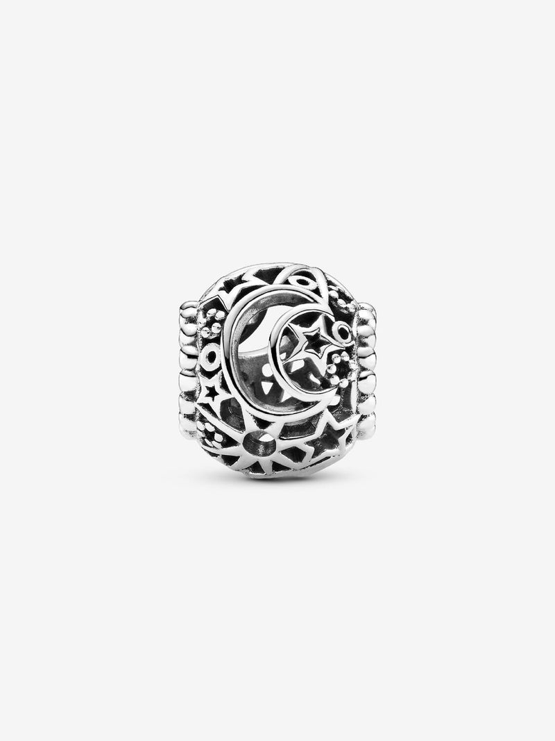 Openwork Sun, Stars & Moon Charm - Sterling Silver - 799183C00