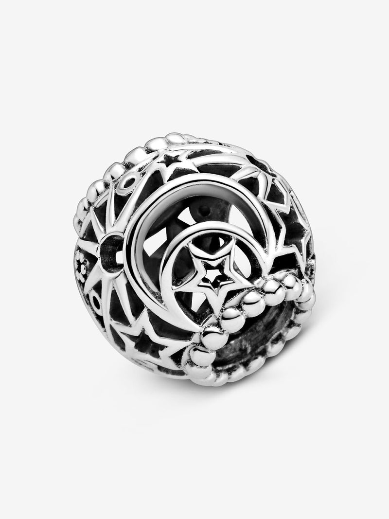 Openwork Sun, Stars & Moon Charm - Sterling Silver - 799183C00