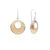 Classic Open Dish Earrings - Gold - 7AGK-GLD