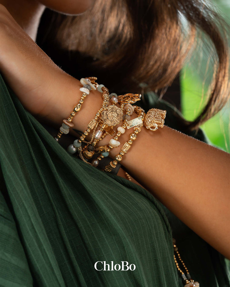 Dreamers Paradise Bracelet - Gold - GBAP3535