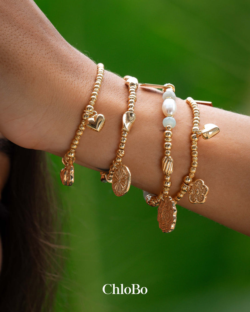 Blossoms Of Grace Bracelet - Gold - GBSB06733511