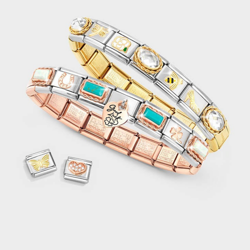 Composable Matte Gold Starter Bracelet, 18cm - 030001/SI/065