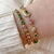 Dotty Emerald Tennis Bracelet - Gold - AS22TRB08
