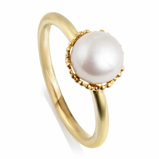 Emma Kate Pearl Ring - Gold - 1640120