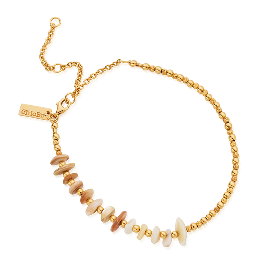 Dream Waves Anklet - Gold - GANMCS