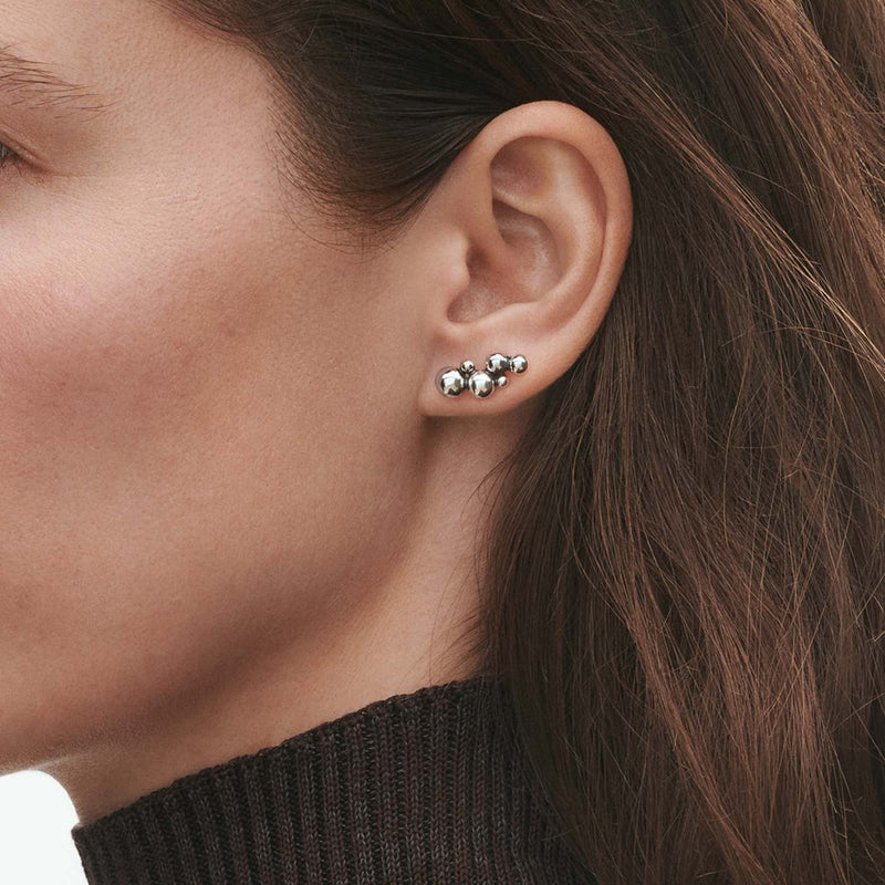 Moonlight Grapes Ear Cuff - Silver - 20001200