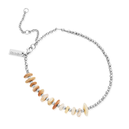 Dream Waves Anklet - Silver - SANMCS