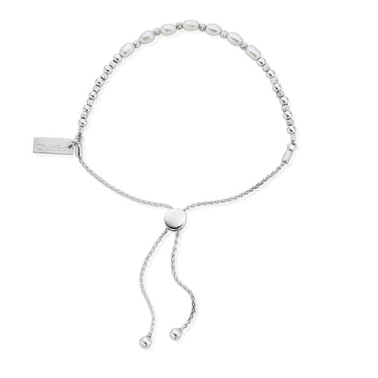 Cherished Moments Adjustable Bracelet - Silver - SBARP