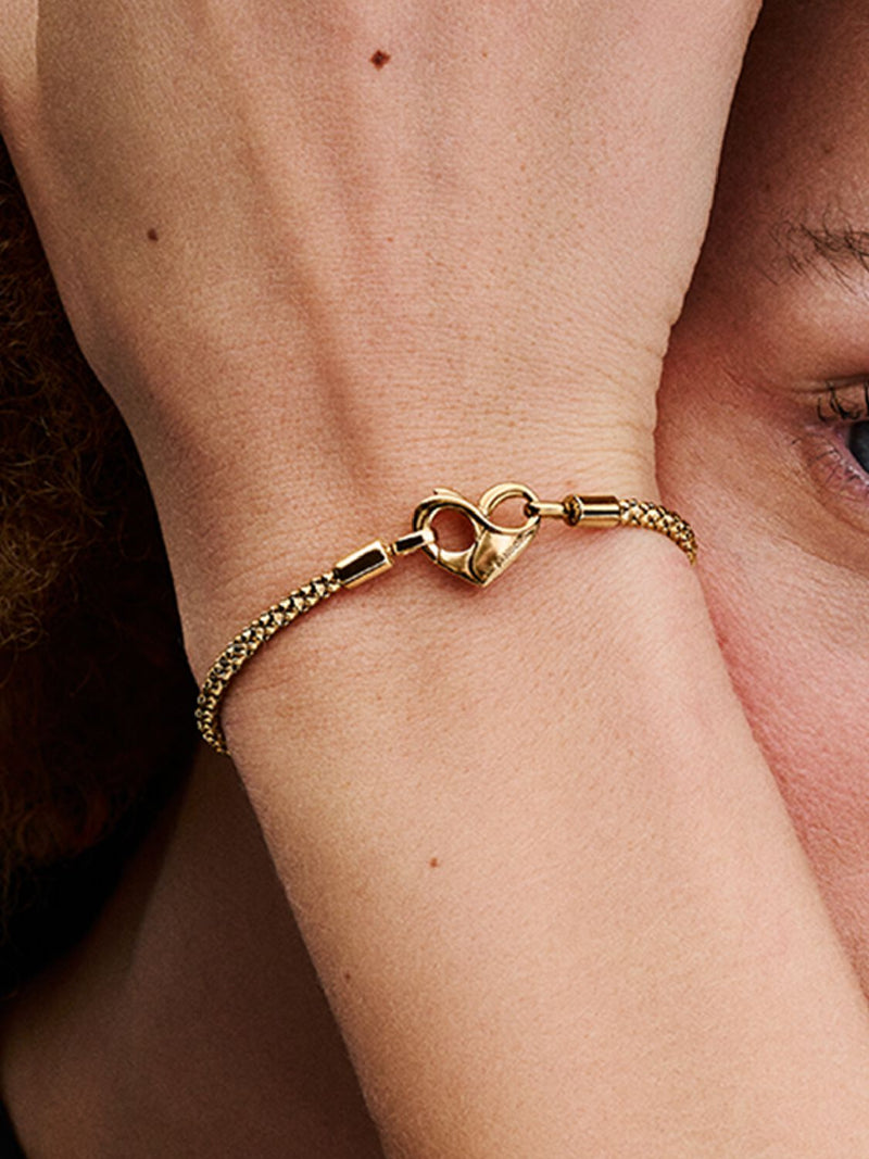 Studded Chain Bracelet - 14ct Gold Plated - 562731C00