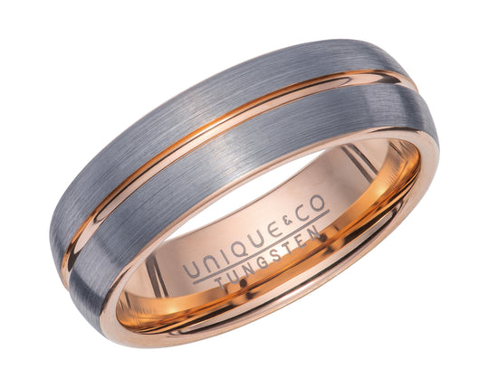 Tungsten Carbide Ring - Rose - TUR-127-58