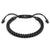 B-Yond Mens Bracelet With Synthetic Cord - Black - 028937/015