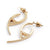 Flick CZ Earrings - Gold