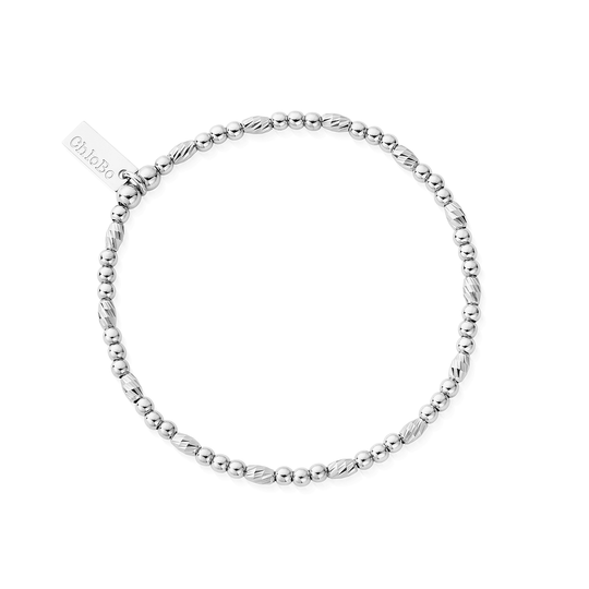 Dainty Sparkle Bracelet - Silver - SBDSP
