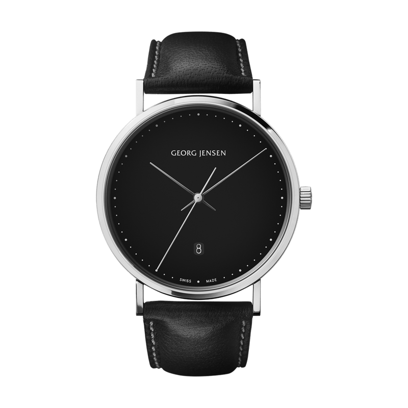 Koppel Gents Quartz Watch, 41mm - Black/Black - 10019774