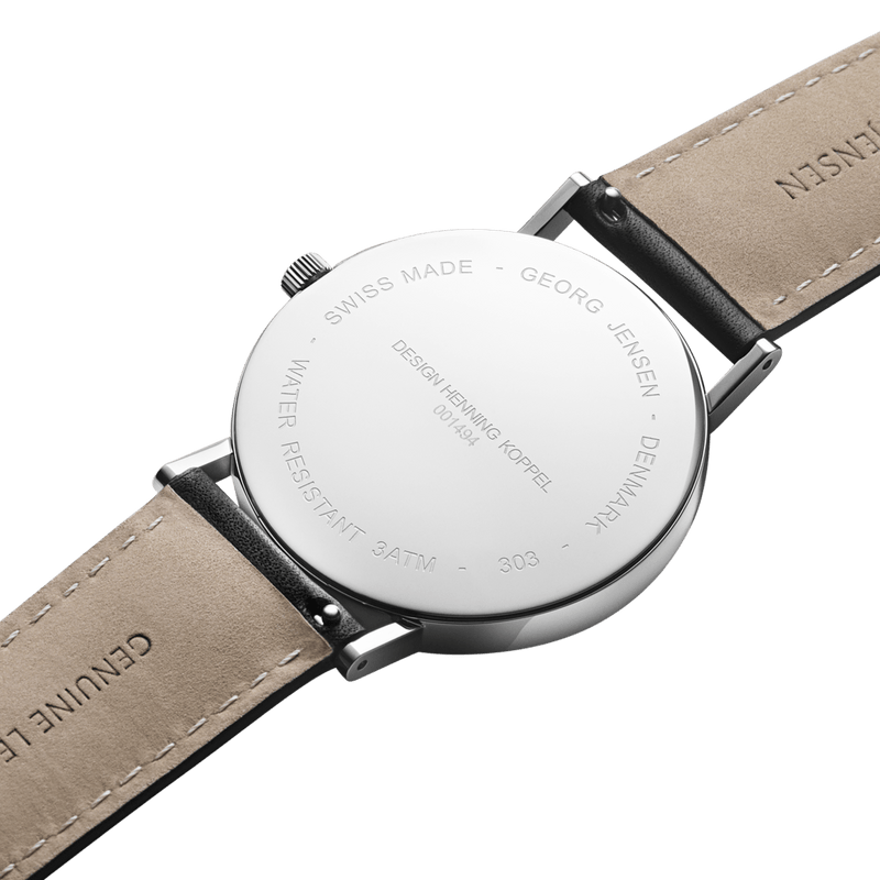 Koppel Gents Quartz Watch, 41mm - Black/Black - 10019774