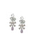 Faustine Skull Earrings - Silver/Gold/Violet - 6202014N-02P300-CN