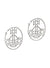 Alina Earrings - Silver - 6203007A-02P019-SM