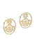 Alina Earrings - Gold - 6203007A-02R001-SM