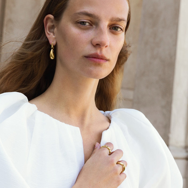 Reflect Ring, Small Link, Size 52 - Gold - 200011730052