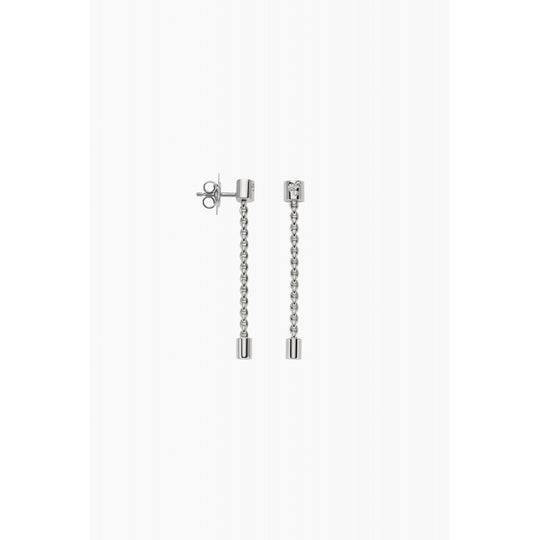 Aria Diamond Drop Earrings - White Gold - OR890BBR