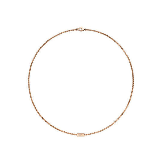 Aria Diamond Necklace - 18ct Rose gold - 891CBBR