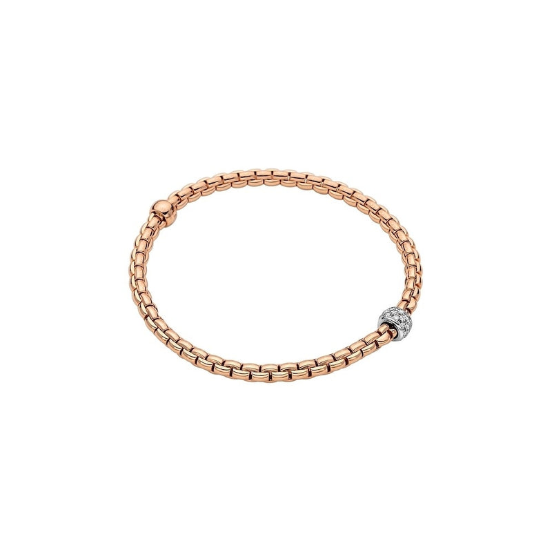 fope-eka-tiny-bracelet-rose-gold-diamond-733bpavem-br